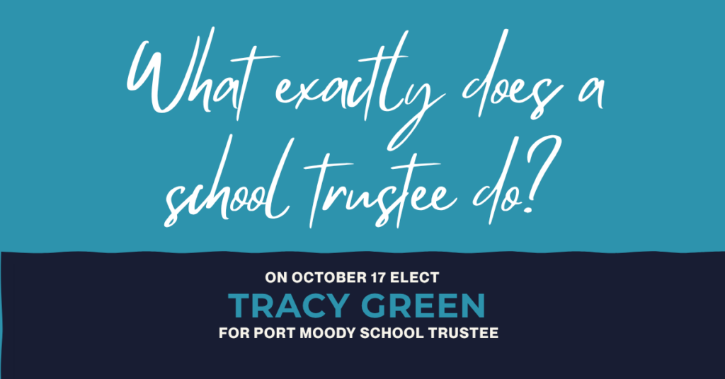 school trustee in Port Moody